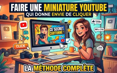 Faire une miniature YouTube qui donne envie de cliquer : La méthode complète