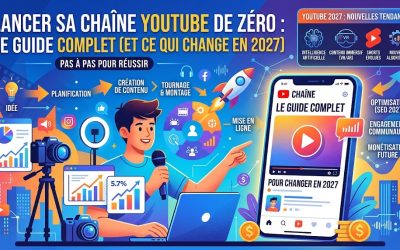 Lancer sa chaîne YouTube de zéro : Le guide complet (et ce qui change en 2027)